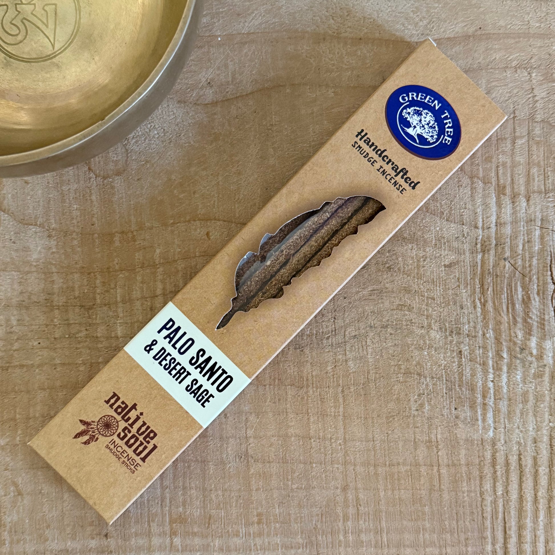 Native Soul smudge incense sticks with Palo Santo and desert sage for purification