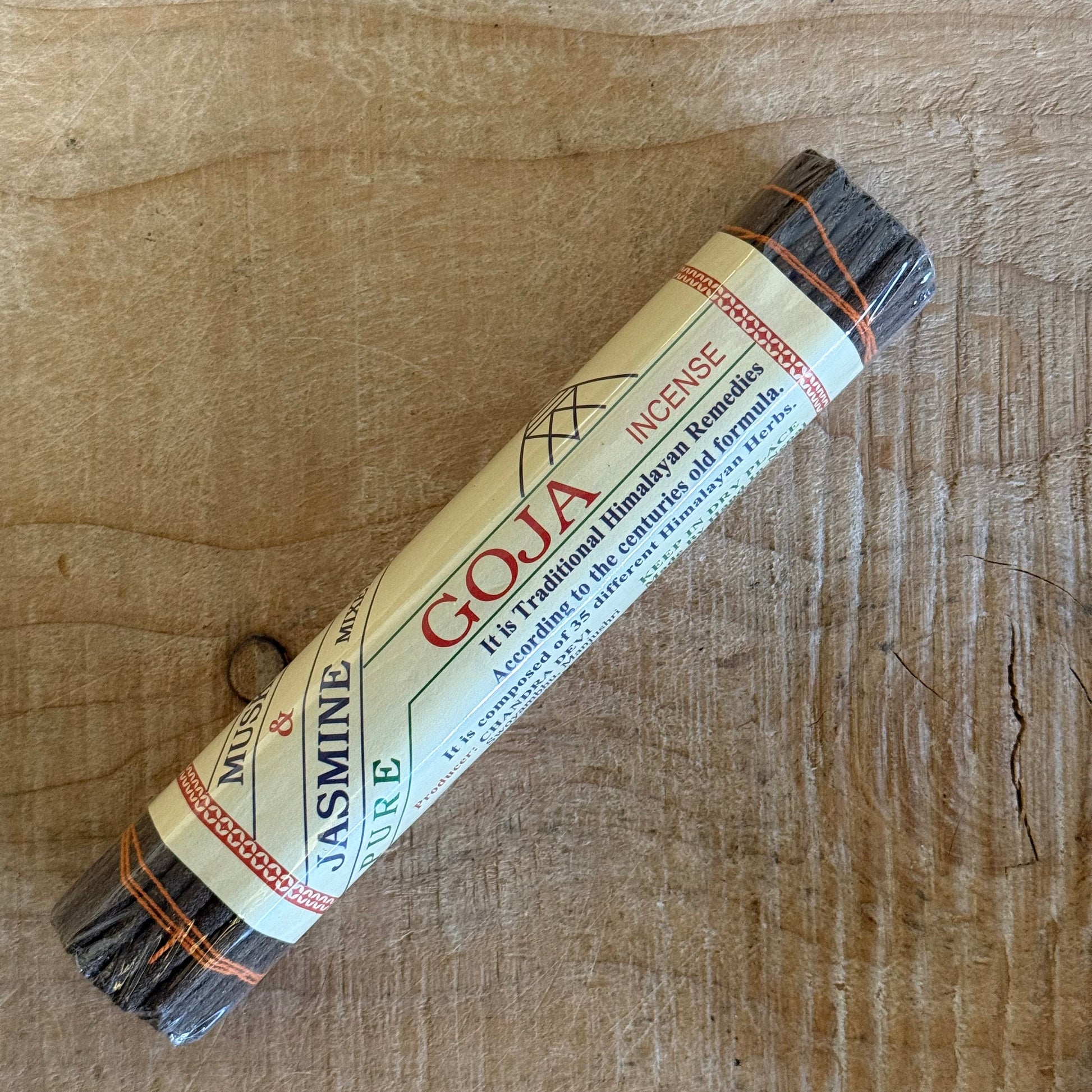 Chandra Devi Nepalese Tibetan Buddhist incense set with six herbal aromas