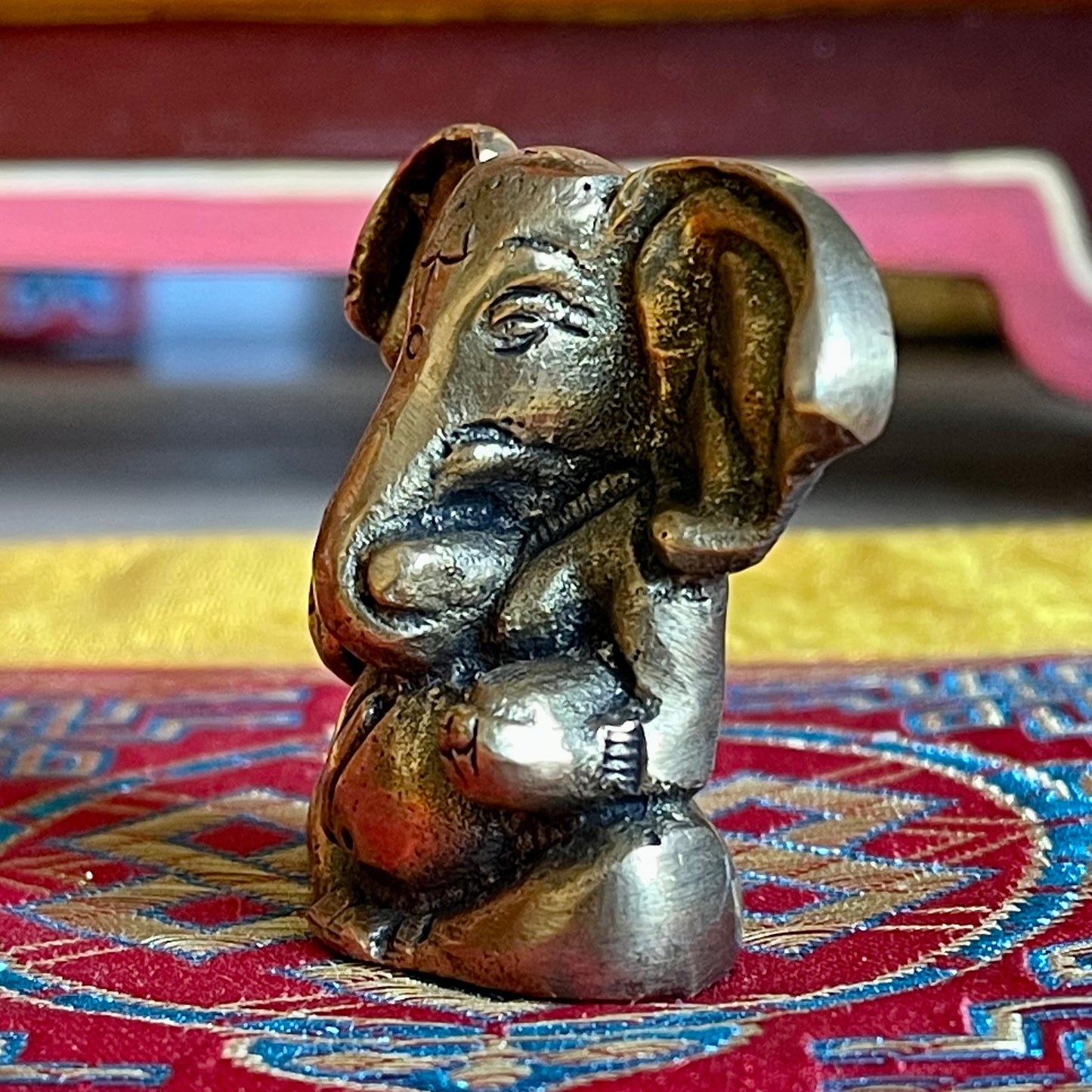 Appu Ganesh brass miniature