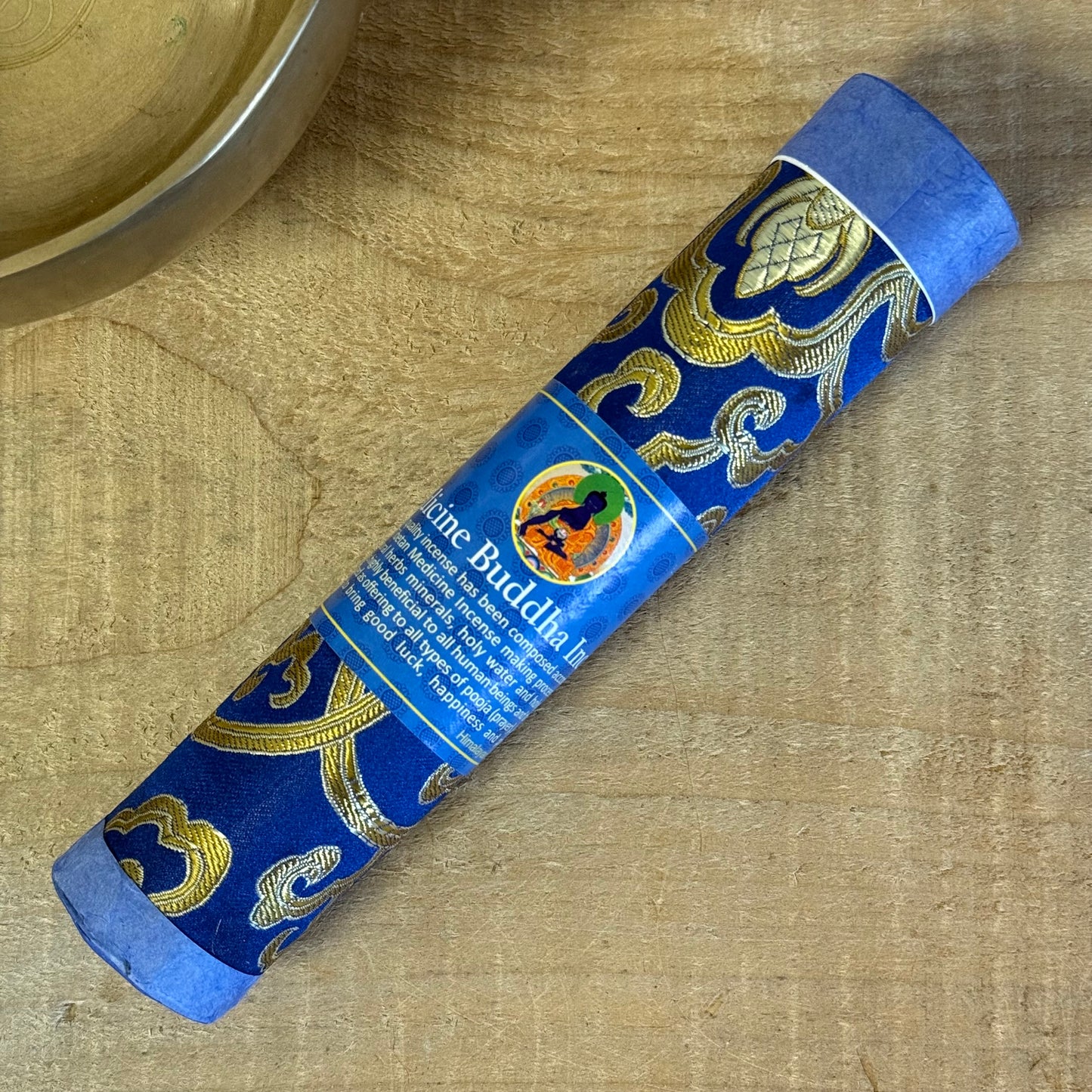 Handcrafted Himalayan Medicine Buddha Tibetan Incense sticks, 19 cm, natural herbal incense for healing and meditation