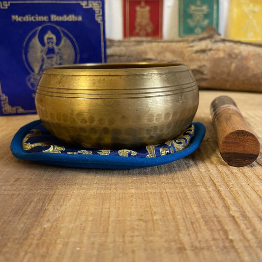 Buddha Singing bowl gift set Medicine Buddha