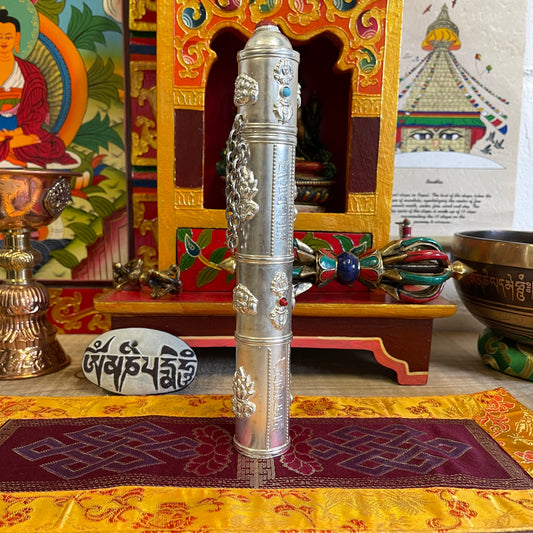 Tibetan Incense Holder  Cylinder incense Holder