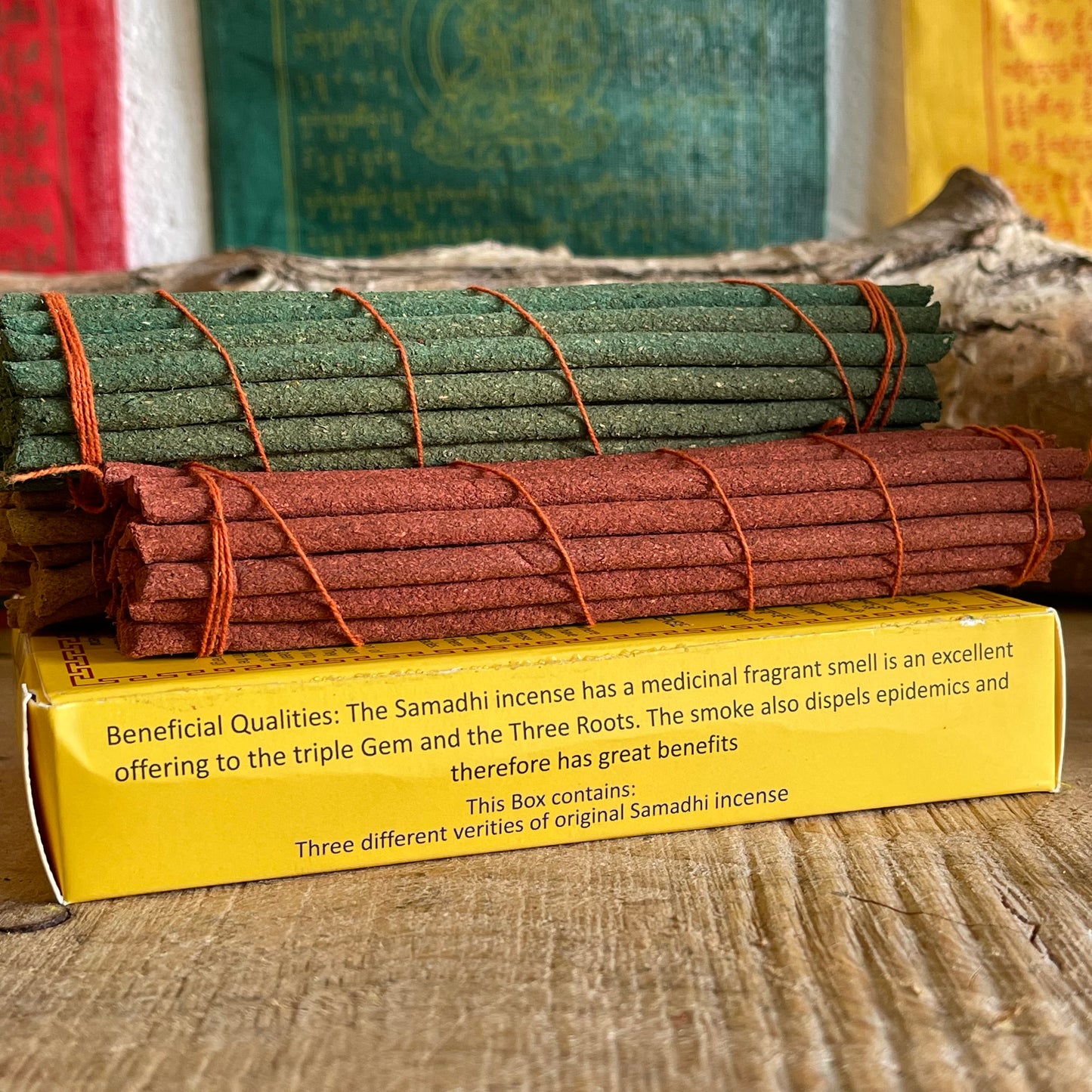 Samadhi Tibetan Incense Gift Set Tharpa Choeling Nunnery