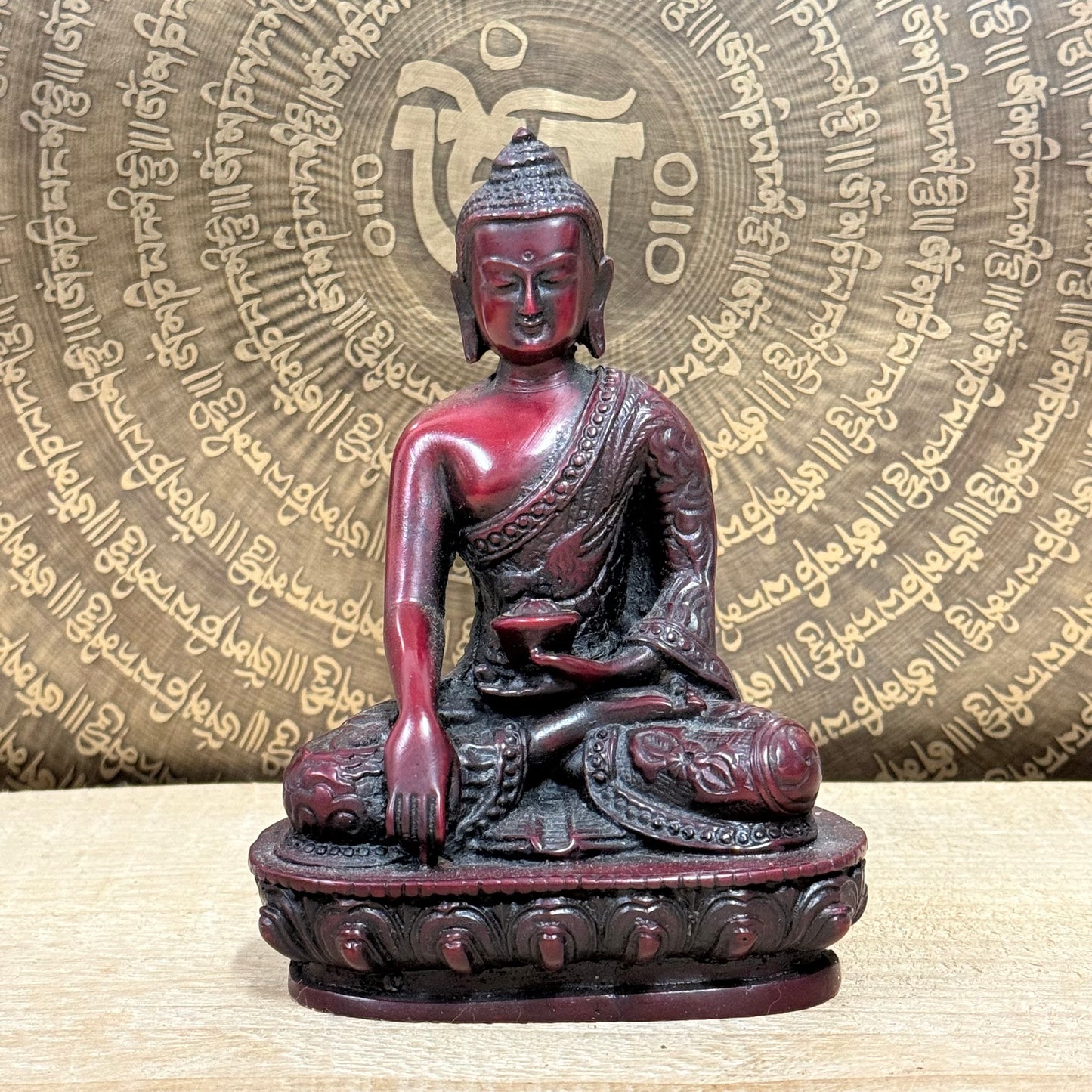 Honour the divine presence of&nbsp;Ratnasambhava, one of the Five Dhyani Buddhas revered in Mahayana and Vajrayana Buddhism. Known as Rinchen Jungne in Tibetan, Ratnasambhava represents the wisdom of equality, transforming pride into compassion and unity. His name translates to “Born from Jewels,” symbolizing spiritual wealth and abundance. A powerful figure in Buddhist teachings, Ratnasambhava helps to overcome greed and ego, inspiring a balanced and enlightened perspective. This sacred representation is i