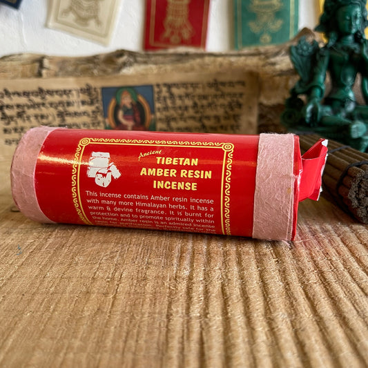 Ancient Tibetan Amber Resin  Incense