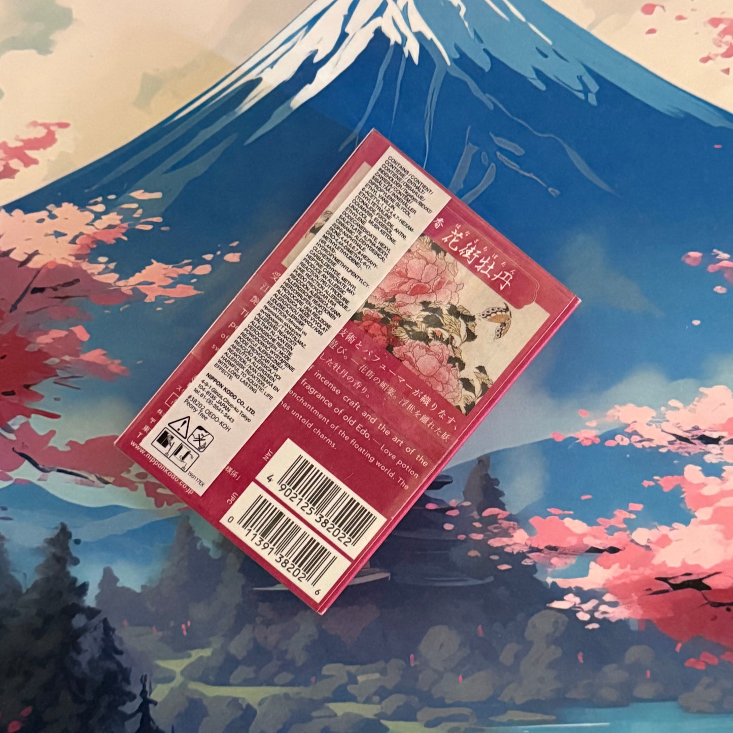 Oedo-Koh Peony Tree Japanese incense by Nippon Kodo inspired by Edo period floral tradition