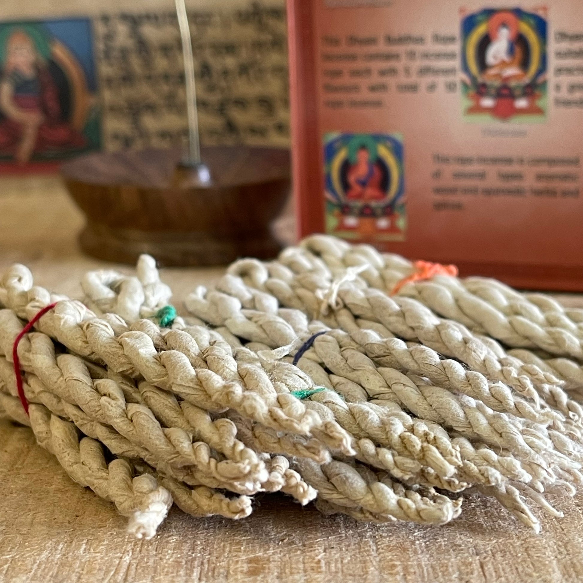 Dhyani Buddhas Rope Incense