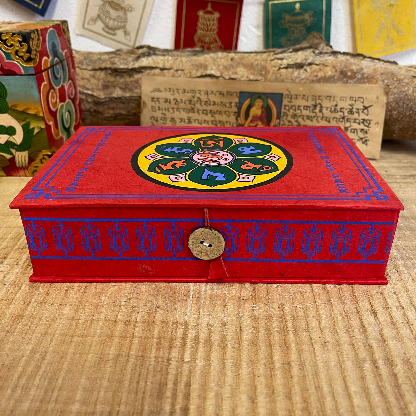 Traveling Alter And incense Gift Box Red
