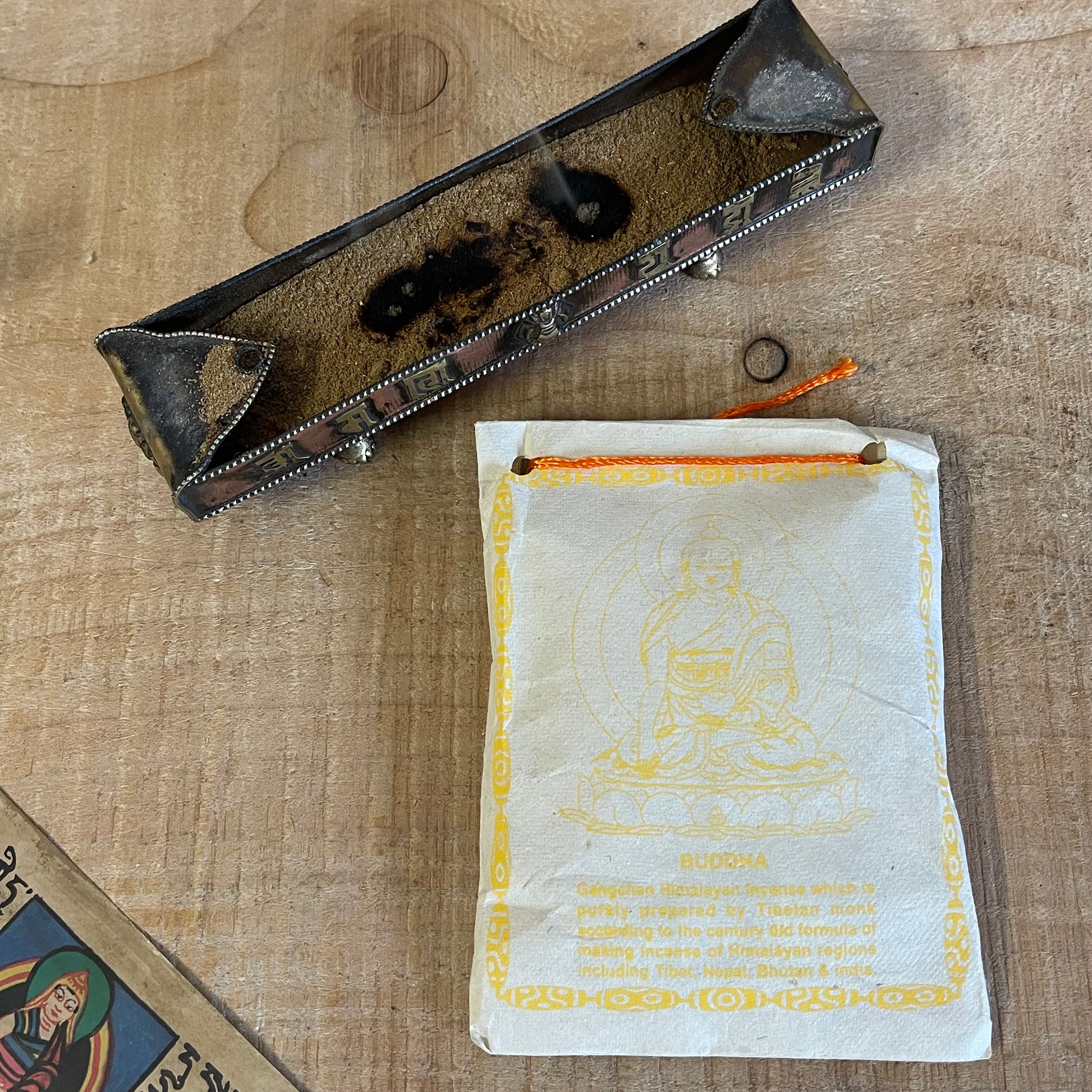 Tibetan incense powder Buddha