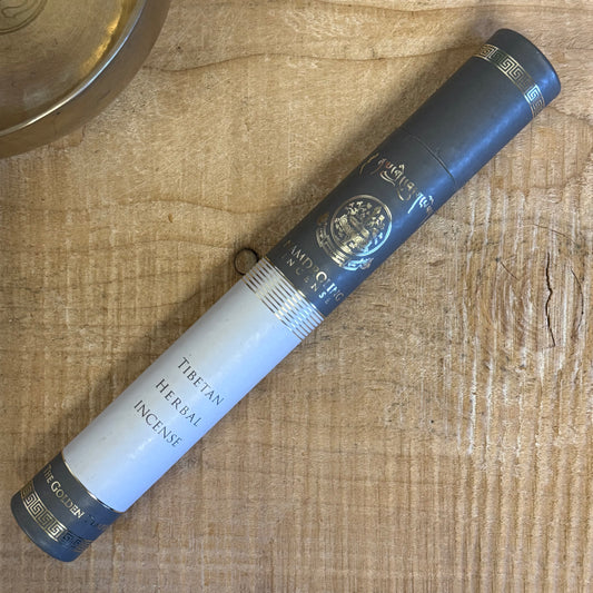 Namdroling incense, Tibetan herbal incense, Buddhist incense sticks, Himalayan incense, meditation incense, traditional Tibetan incense, hand-rolled incense, spiritual incense, calming incense