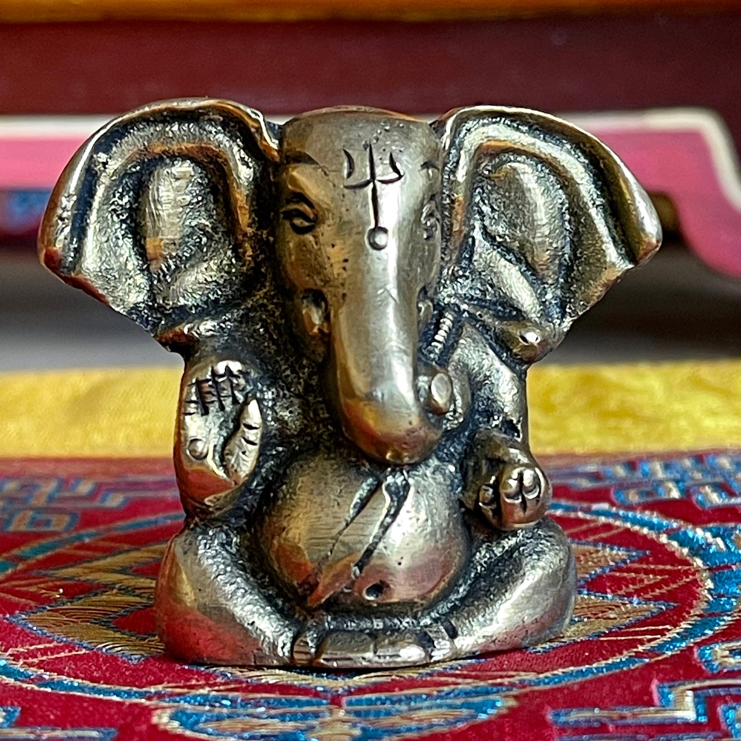 Appu Ganesh brass miniature