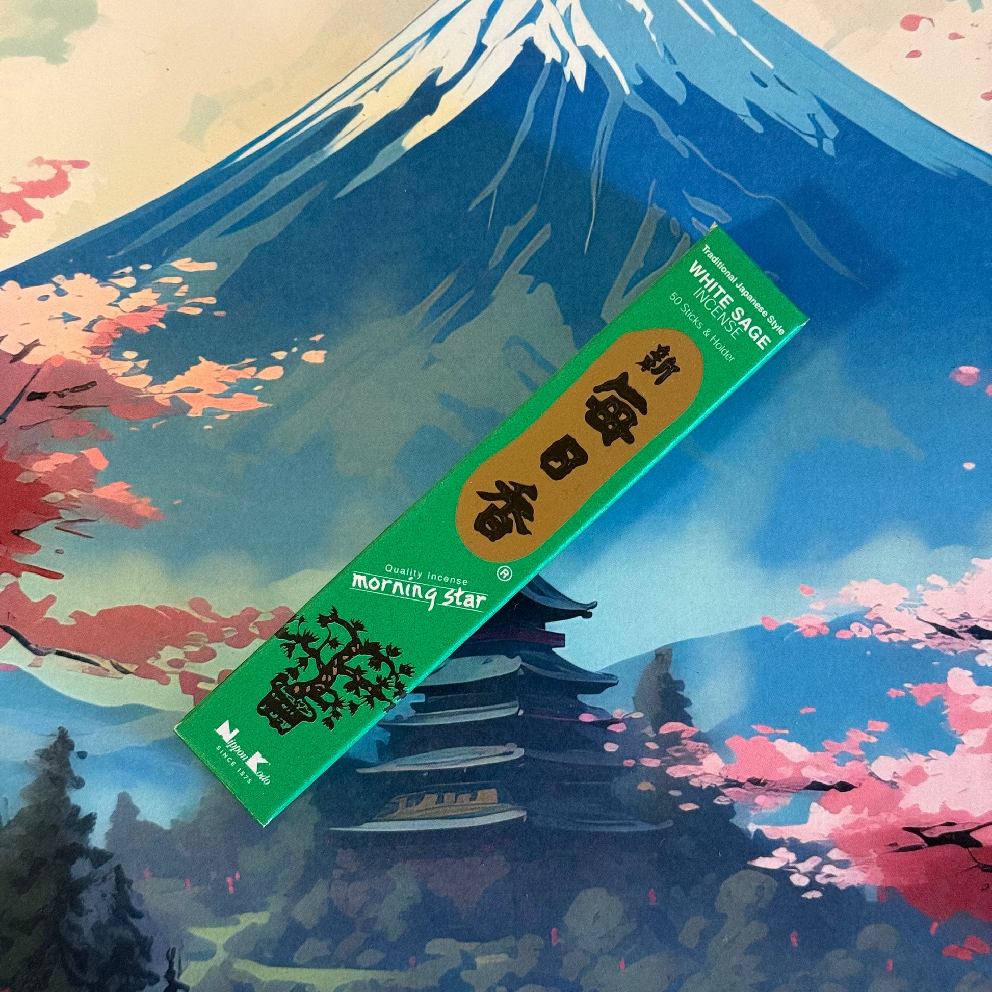 Morning Star White Sage Japanese incense sticks 50 sticks