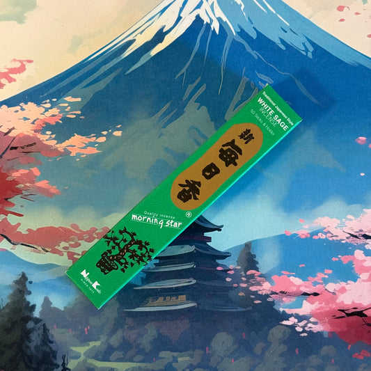 Morning Star White Sage Japanese incense sticks 50 sticks
