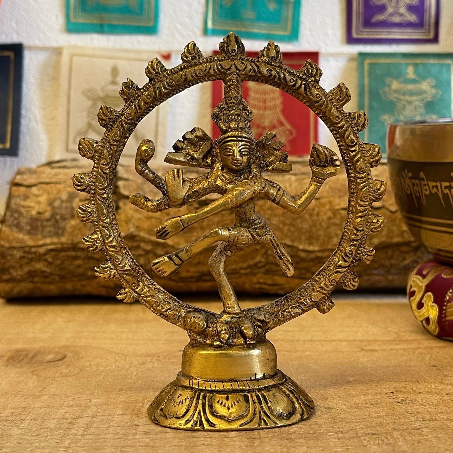 Shiva Nataraja Brass  Statue 13 cm