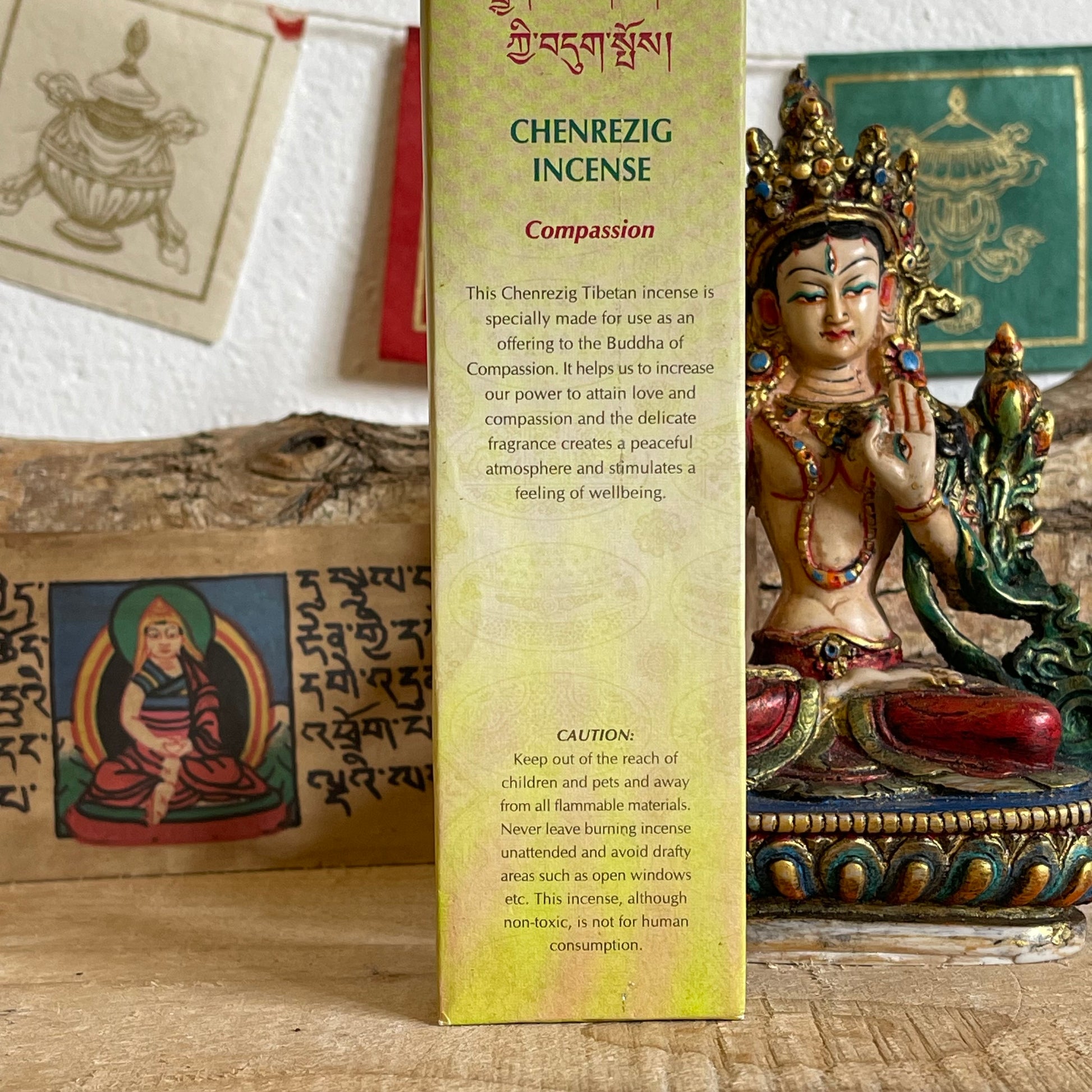 Gangchen Himalayan incense Chenrezig Compassion