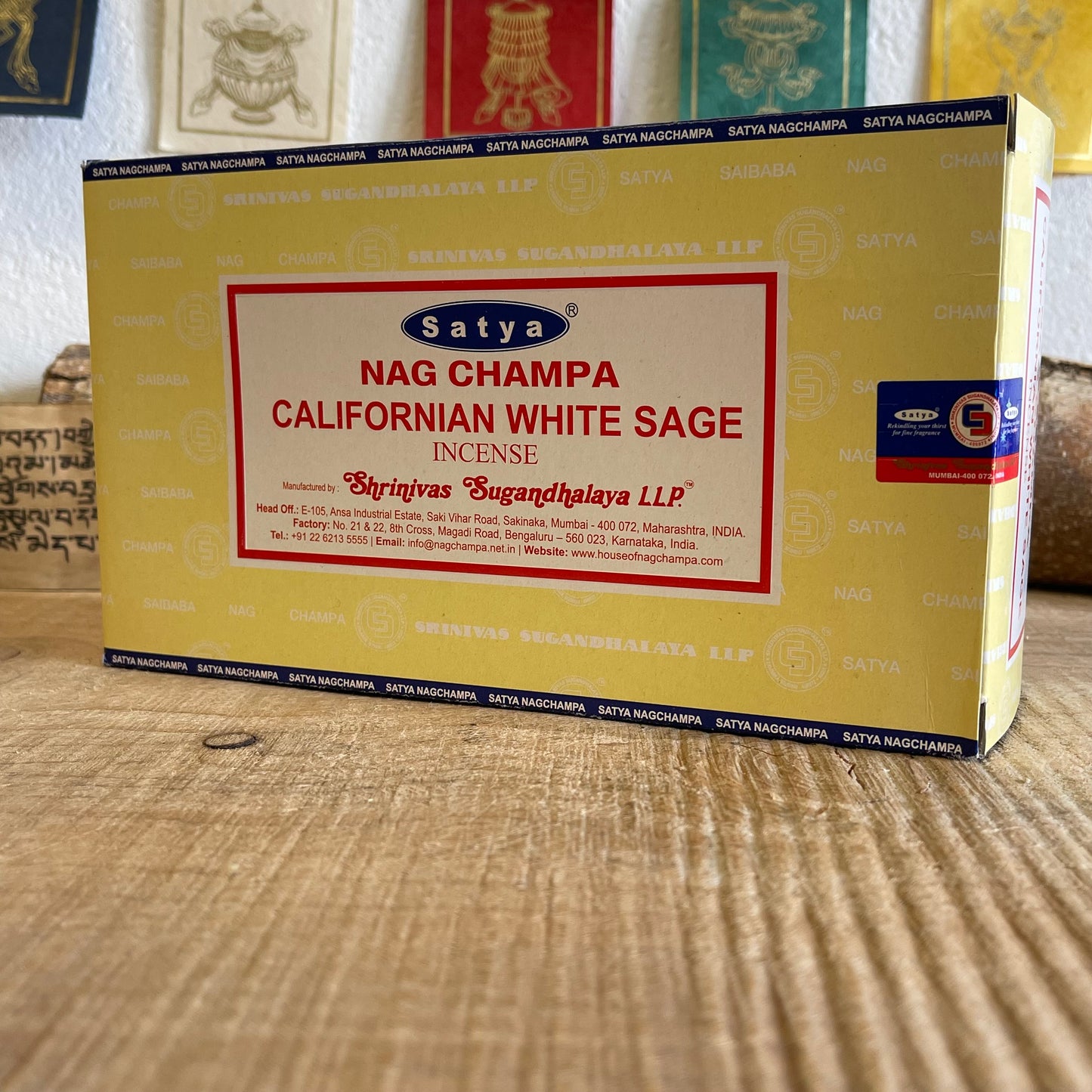 Satya Californian White sage  Incense sticks