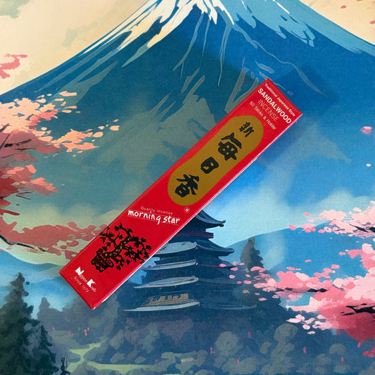Morning Star Sandalwood Japanese incense sticks 50 and 200 pack