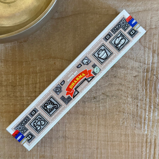 Discover Satya Super Hit Dharma Incense. Perfect for meditation, rituals, and spiritual cleansing. Shop authentic incense at Buddha-Buddha.com.