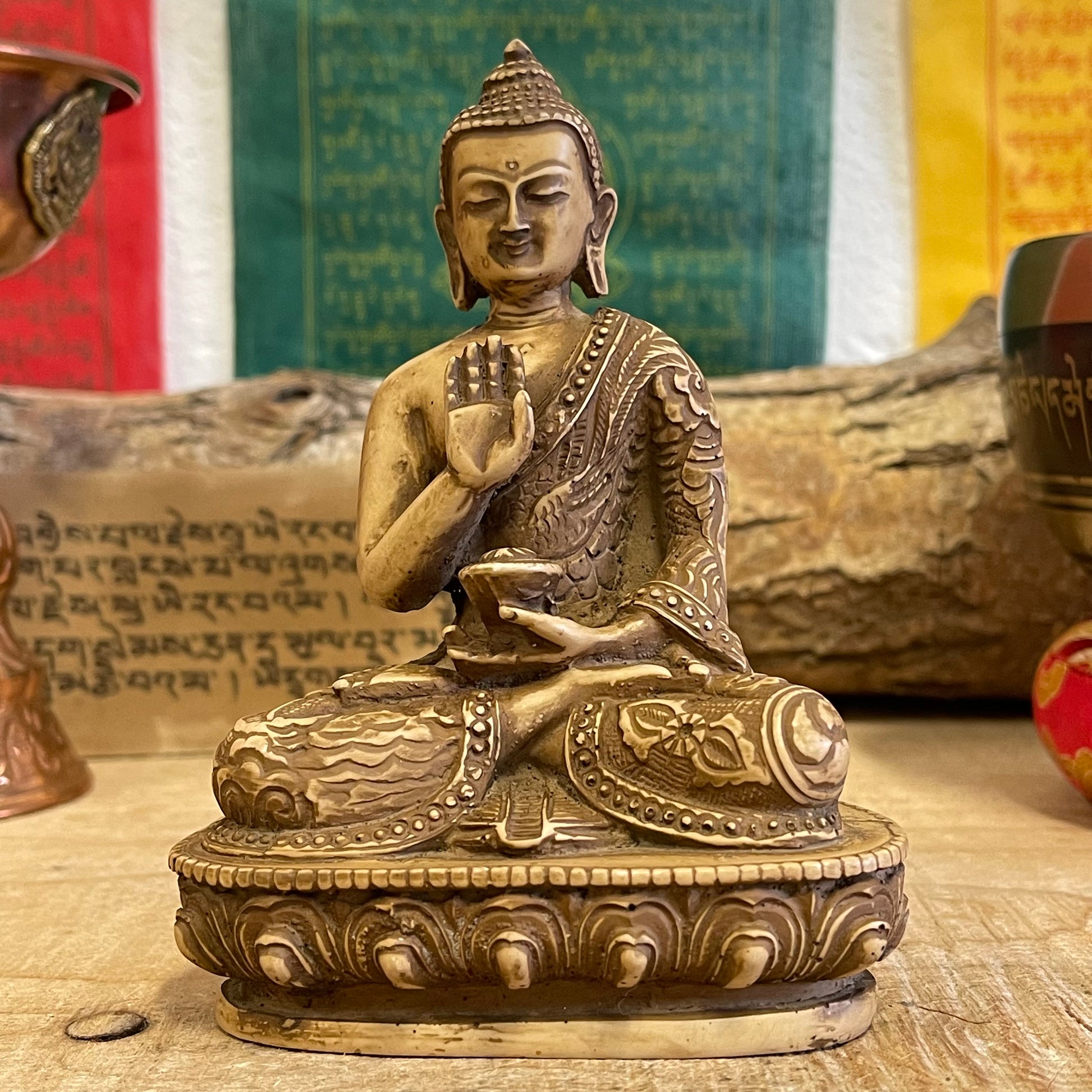 Amogasiddhi Buddha Statue 14 cm