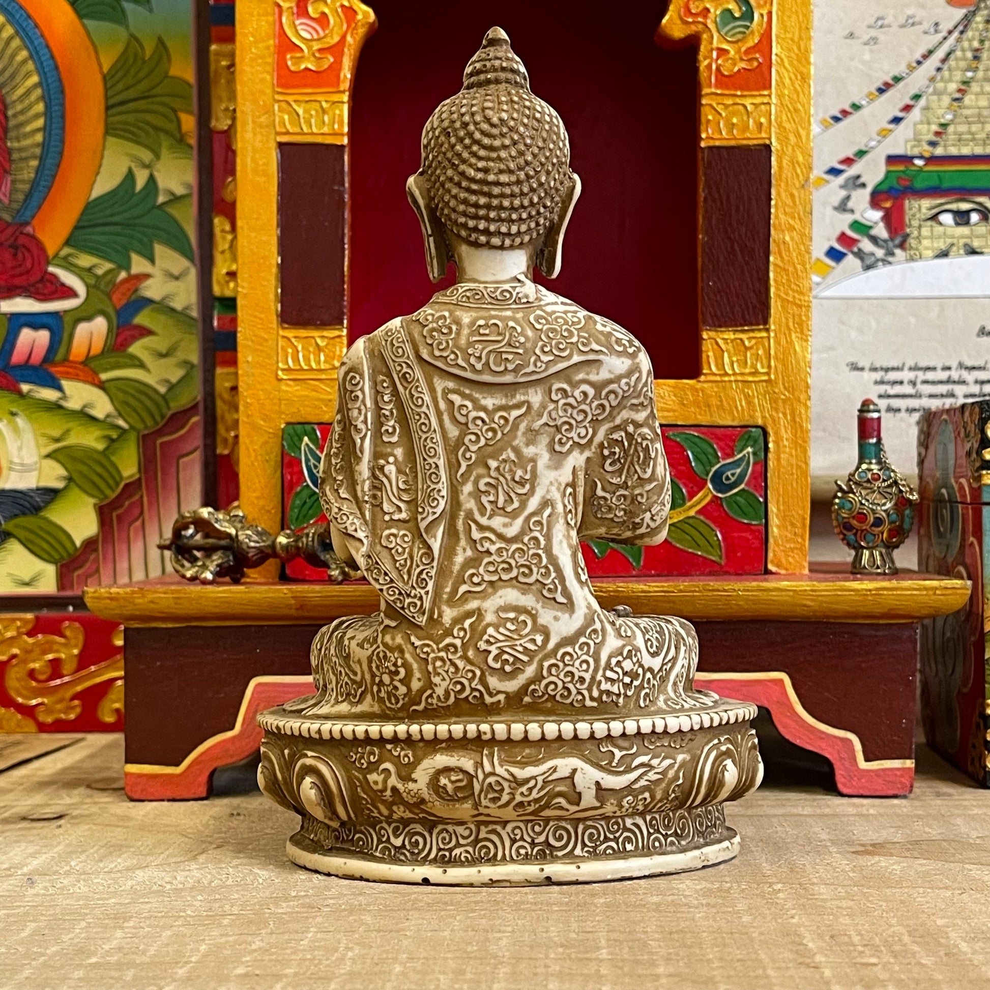 Buddha Statue  Dharmachakra Mudra The Wheel of Dharma