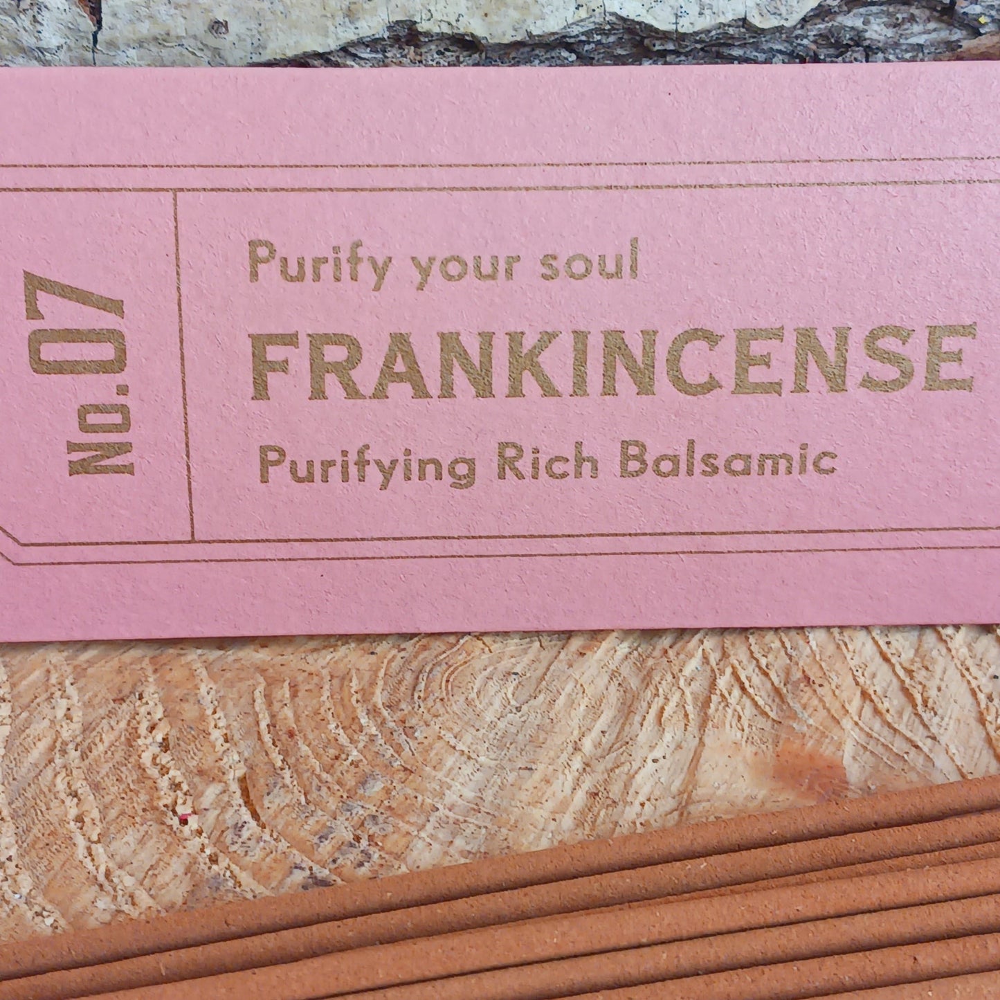 Herb & Earth Bamboo Incense Sticks | Frankincense