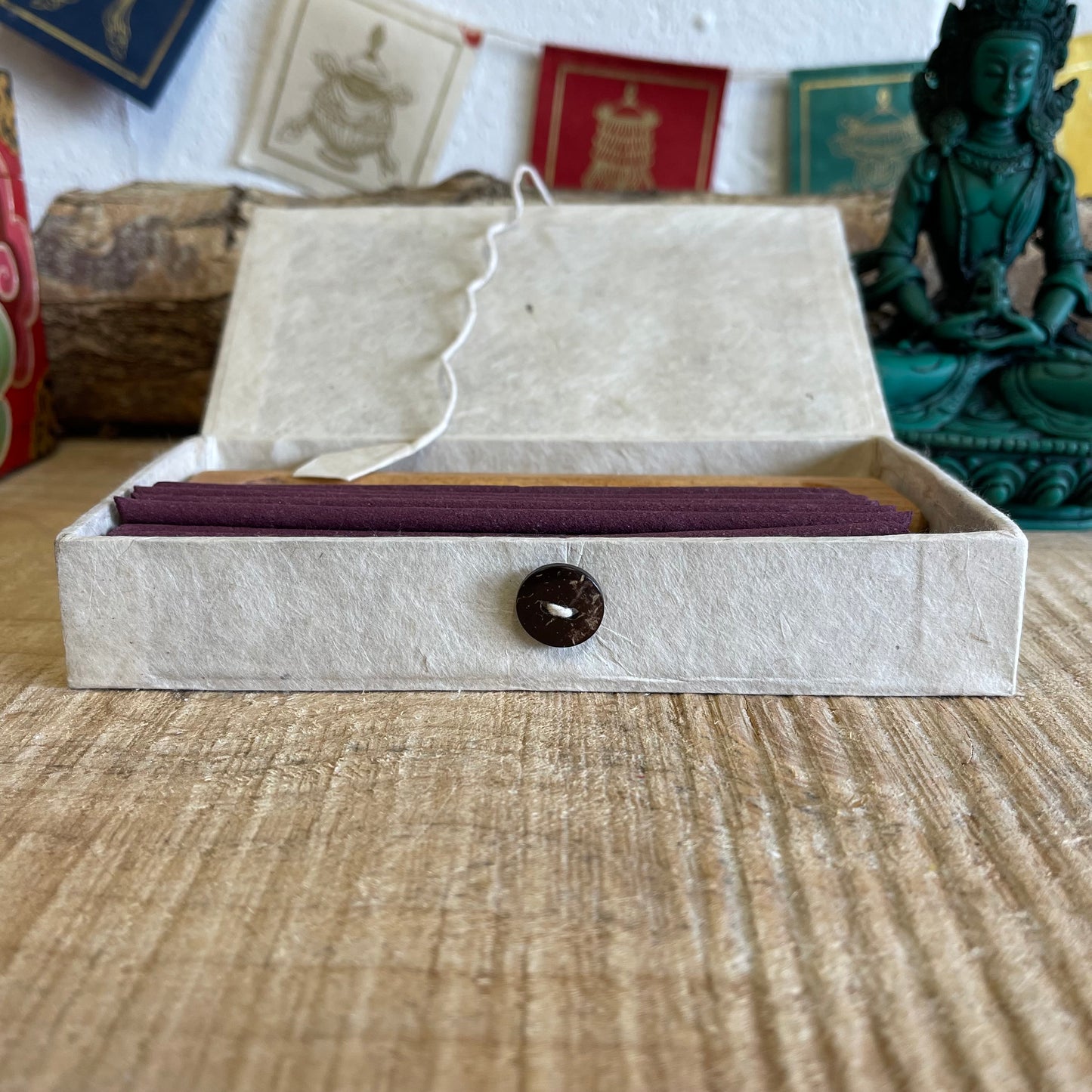 Himalayan Incense Holder& lokta Paper Box