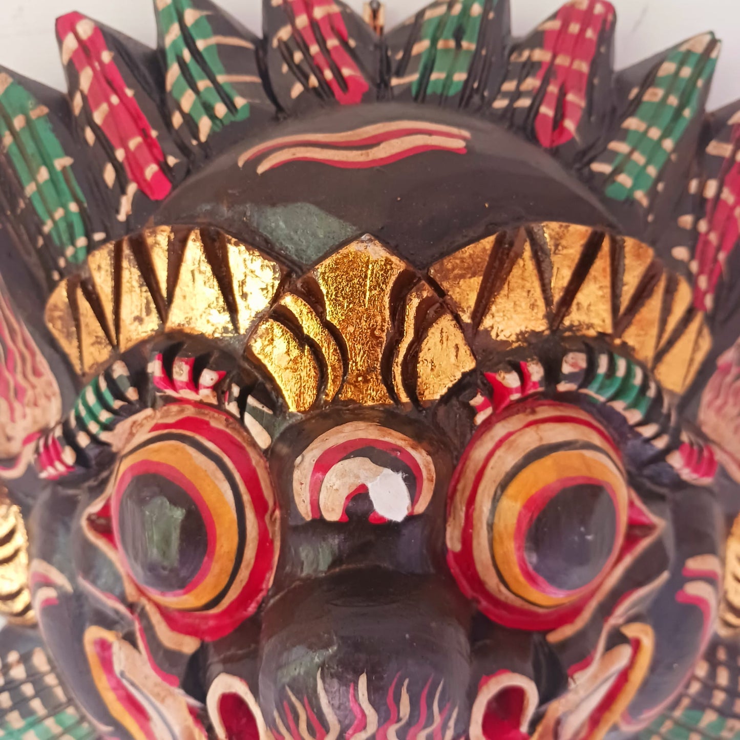 Handcarved Balinese Raksassa Mask | Large