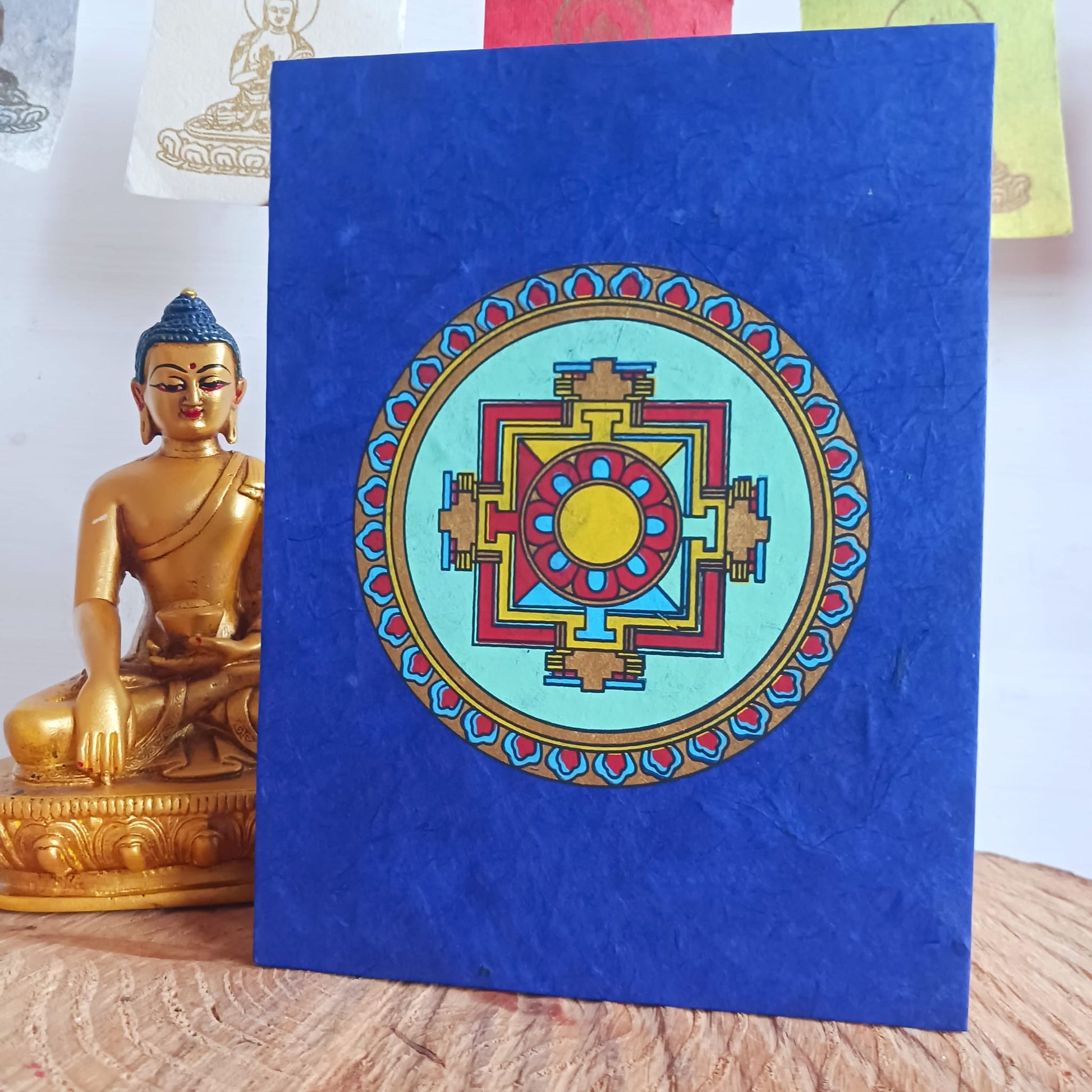 Mandala Lokta Paper Notebook