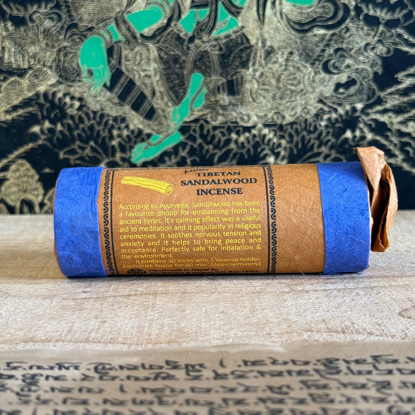 Ancient Tibetan Sandalwood Incense – Handmade in Nepal | Buddha-Buddha

Calm your mind with Ancient Tibetan Sandalwood Incense. Handmade in Nepal using natural ingredients. Grounding, healing, and spiritually uplifting.