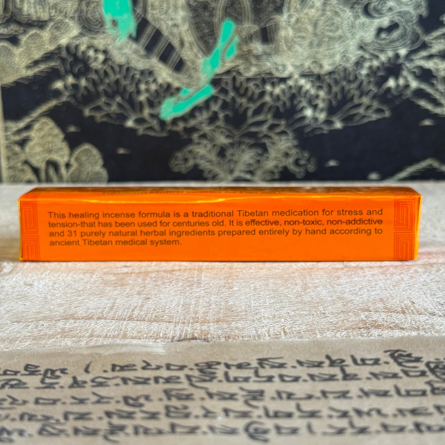 Authentic handmade Tibetan incense with 31 healing herbs. Grounding aroma ideal for meditation, healing, and relaxation. From the Himalayas with love.