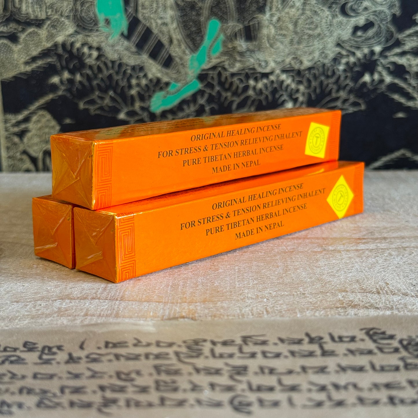 Authentic handmade Tibetan incense with 31 healing herbs. Grounding aroma ideal for meditation, healing, and relaxation. From the Himalayas with love.