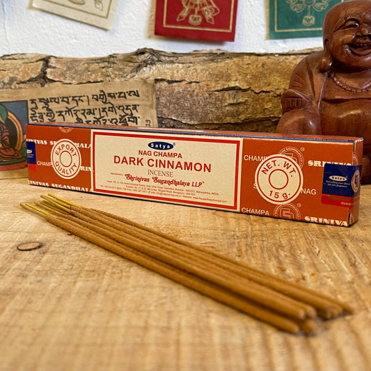 Satya Dark Cinnamon Incense Sticks