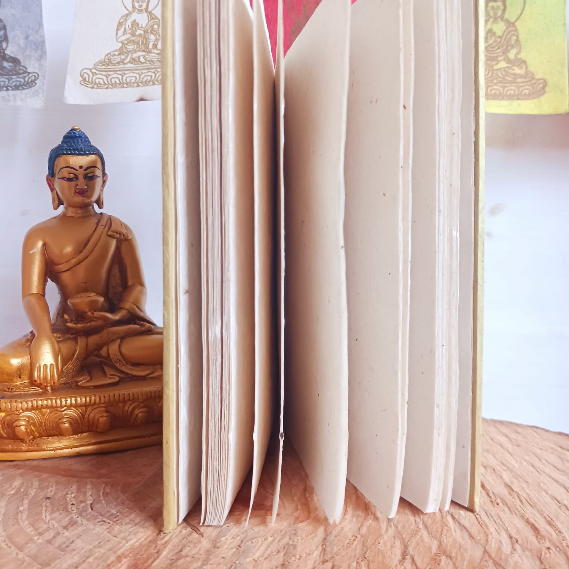 Wisdom Eyes | Buddha Eyes Lokta Paper Notebook