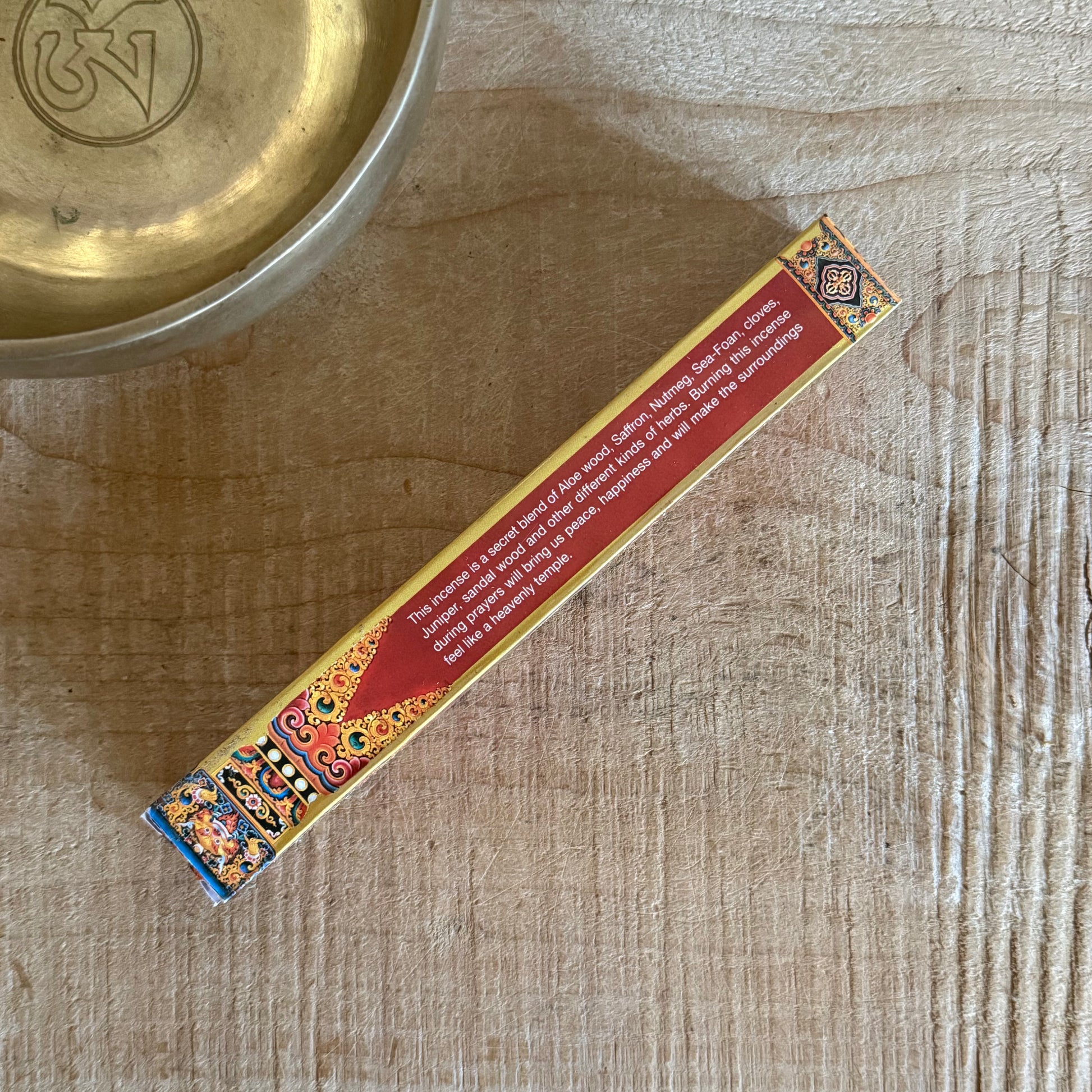 Handmade Himalayan Tibetan incense sticks – authentic Buddhist aroma for meditation and puja