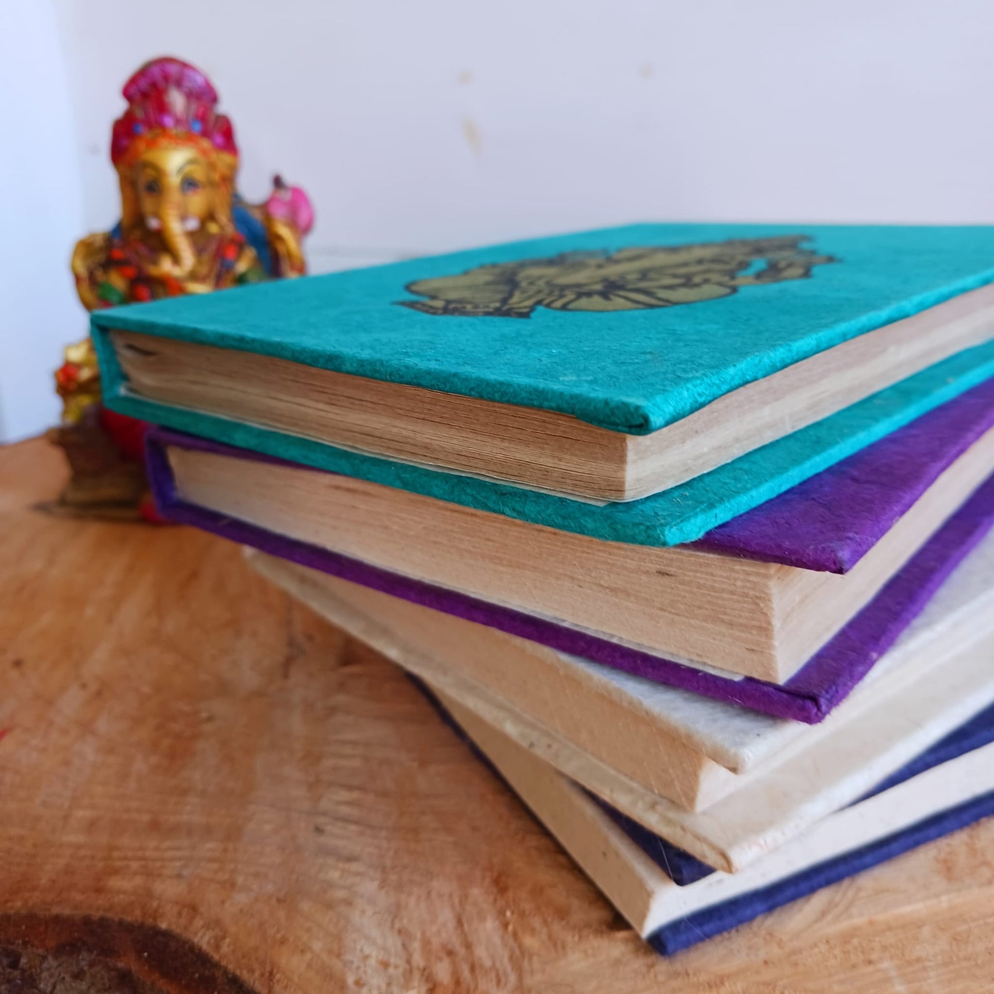 Himalayan Lokta Handmade Eco Notebooks | Ganesh Deep Purple