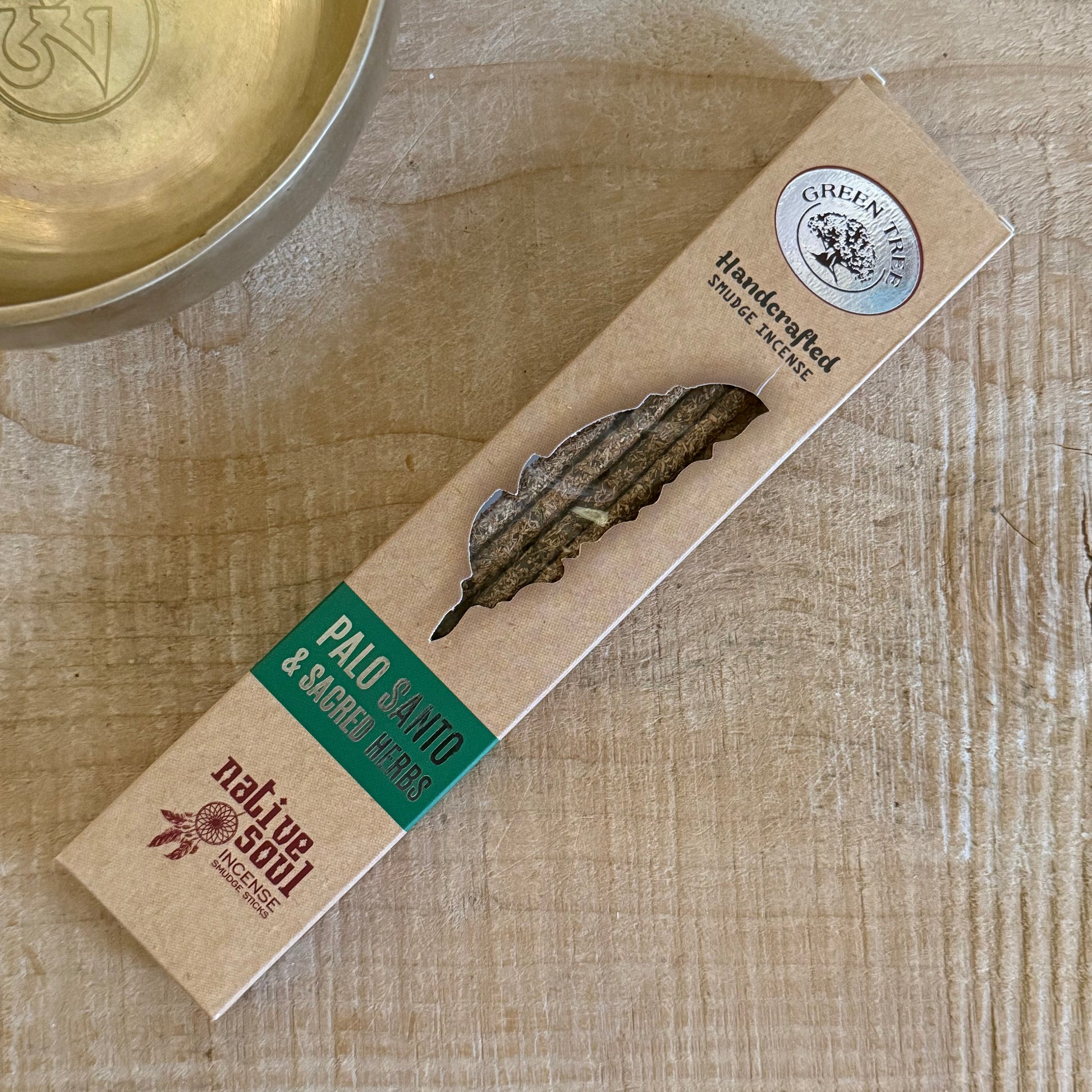 Native Soul smudge incense sticks with Palo Santo and sacred herbs for cleansing