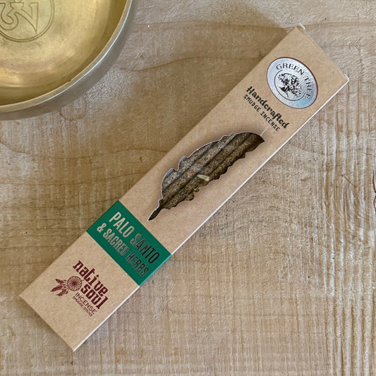 Native Soul smudge incense sticks with Palo Santo and sacred herbs for cleansing