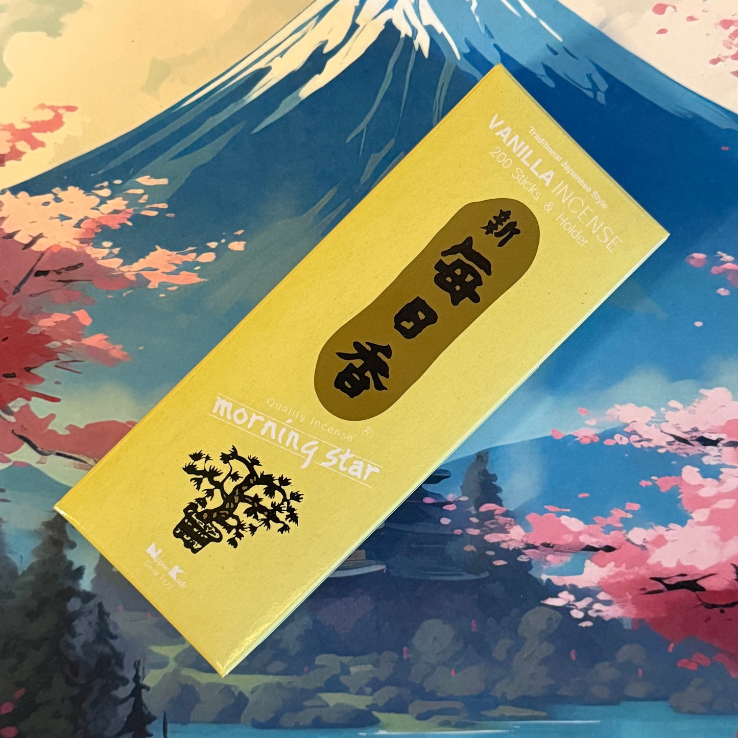 Morning Star Vanilla Japanese incense sticks gentle sweet aroma