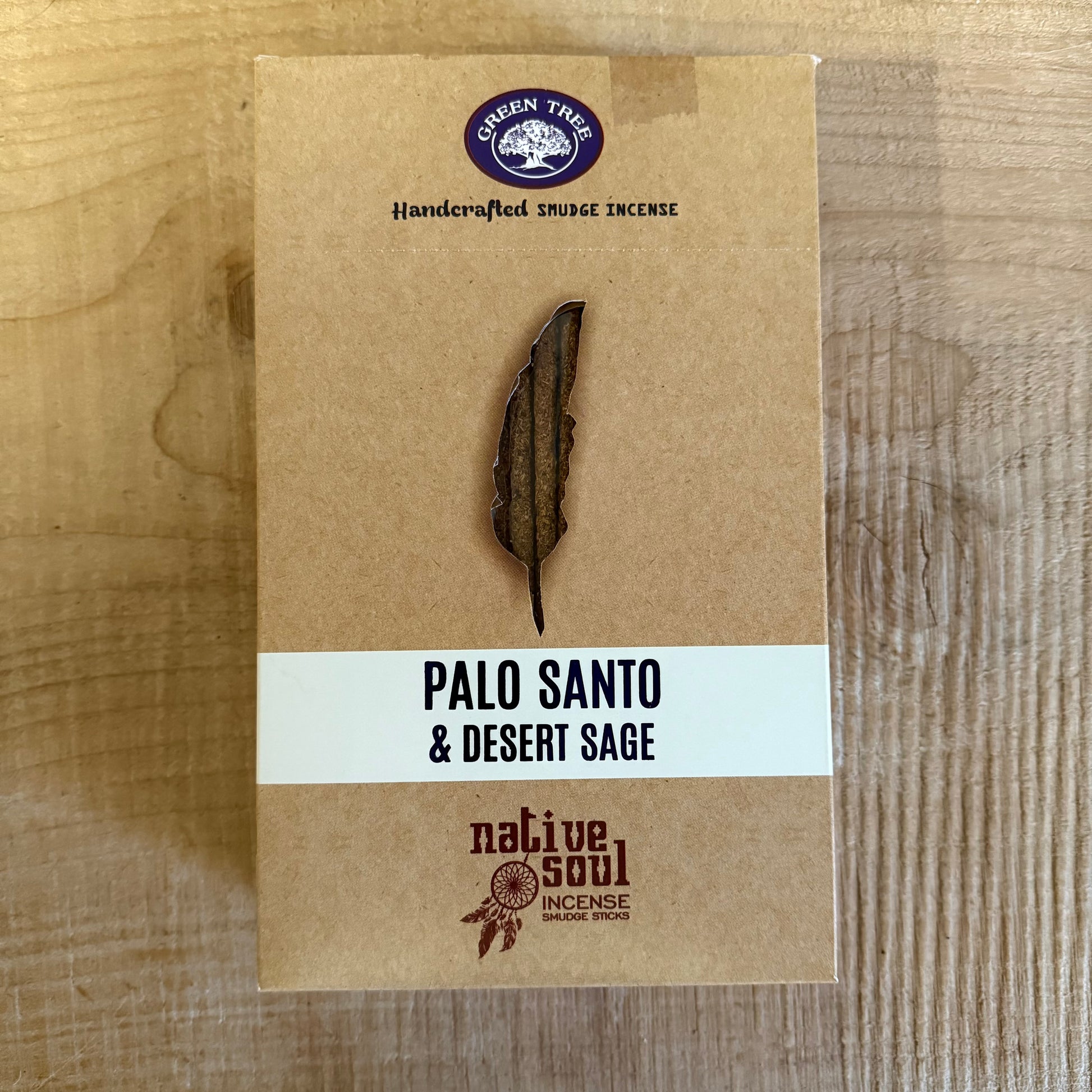 Native Soul smudge incense sticks with Palo Santo and desert sage for purification