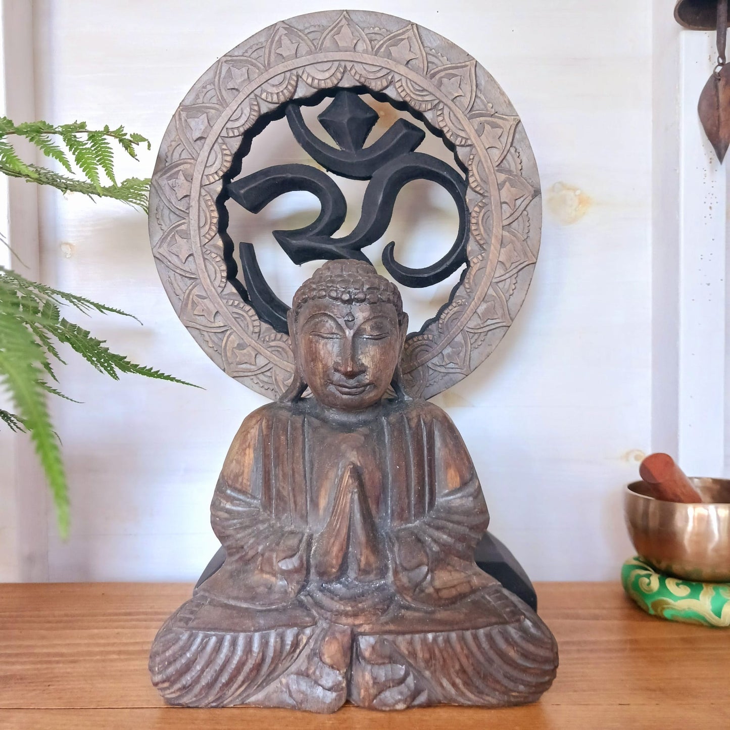 Buddha Om Feng Shui Set | Grey and Black