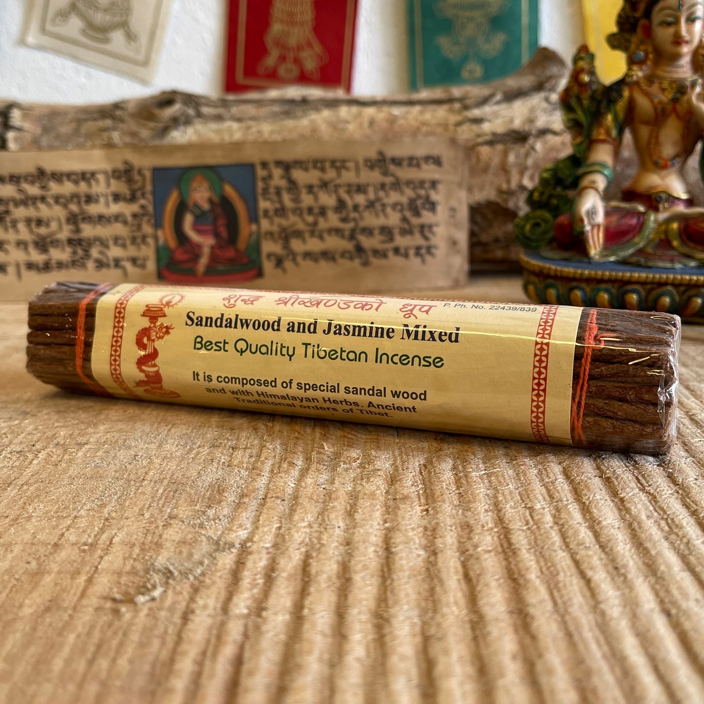 Chandra Devi Sandalwood and Jasmine Incense