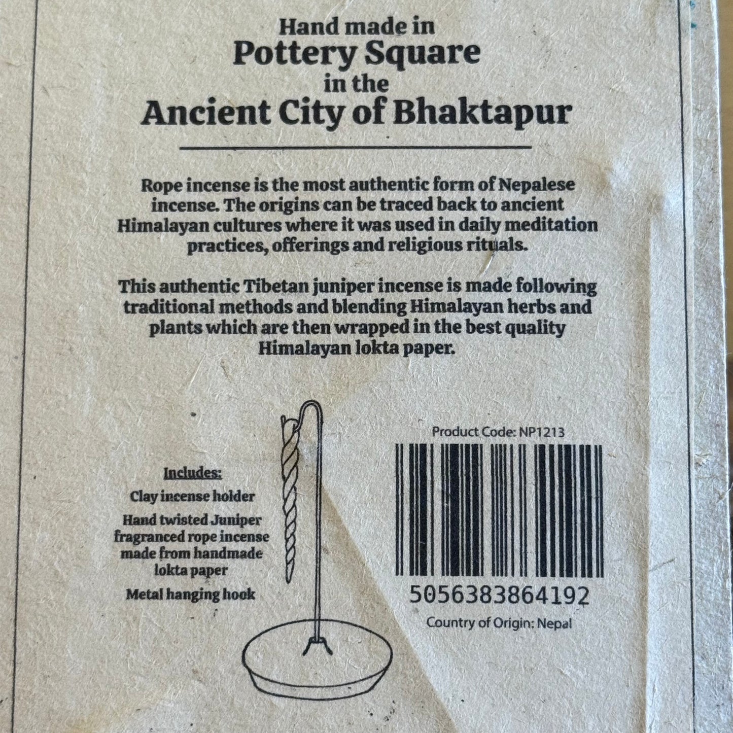 Authentic Tibetan Rope Incense – Amitabha | Buddha-Buddha

Discover the most authentic form of Nepalese incense used in Himalayan rituals and meditation. Handcrafted with Himalayan herbs.