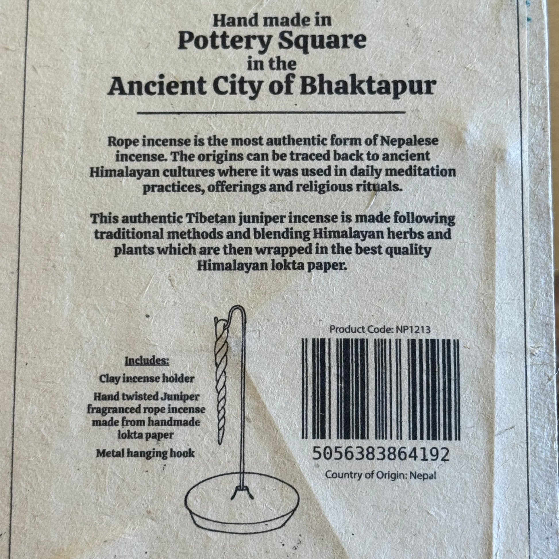 Authentic Tibetan Rope Incense – Amitabha | Buddha-Buddha

Discover the most authentic form of Nepalese incense used in Himalayan rituals and meditation. Handcrafted with Himalayan herbs.