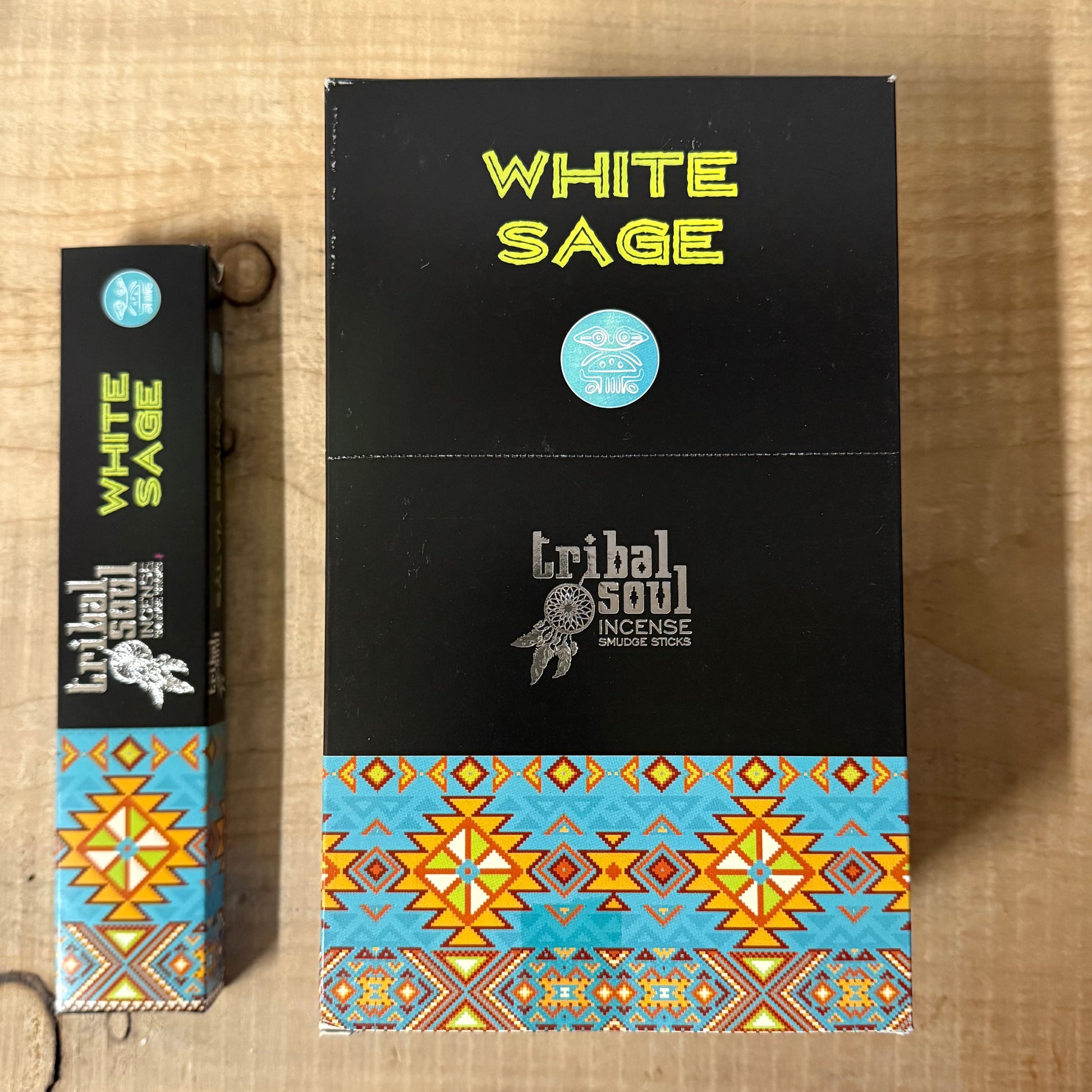 Tribal Soul White Sage Incense 15g box sacred cleansing smudge sticks