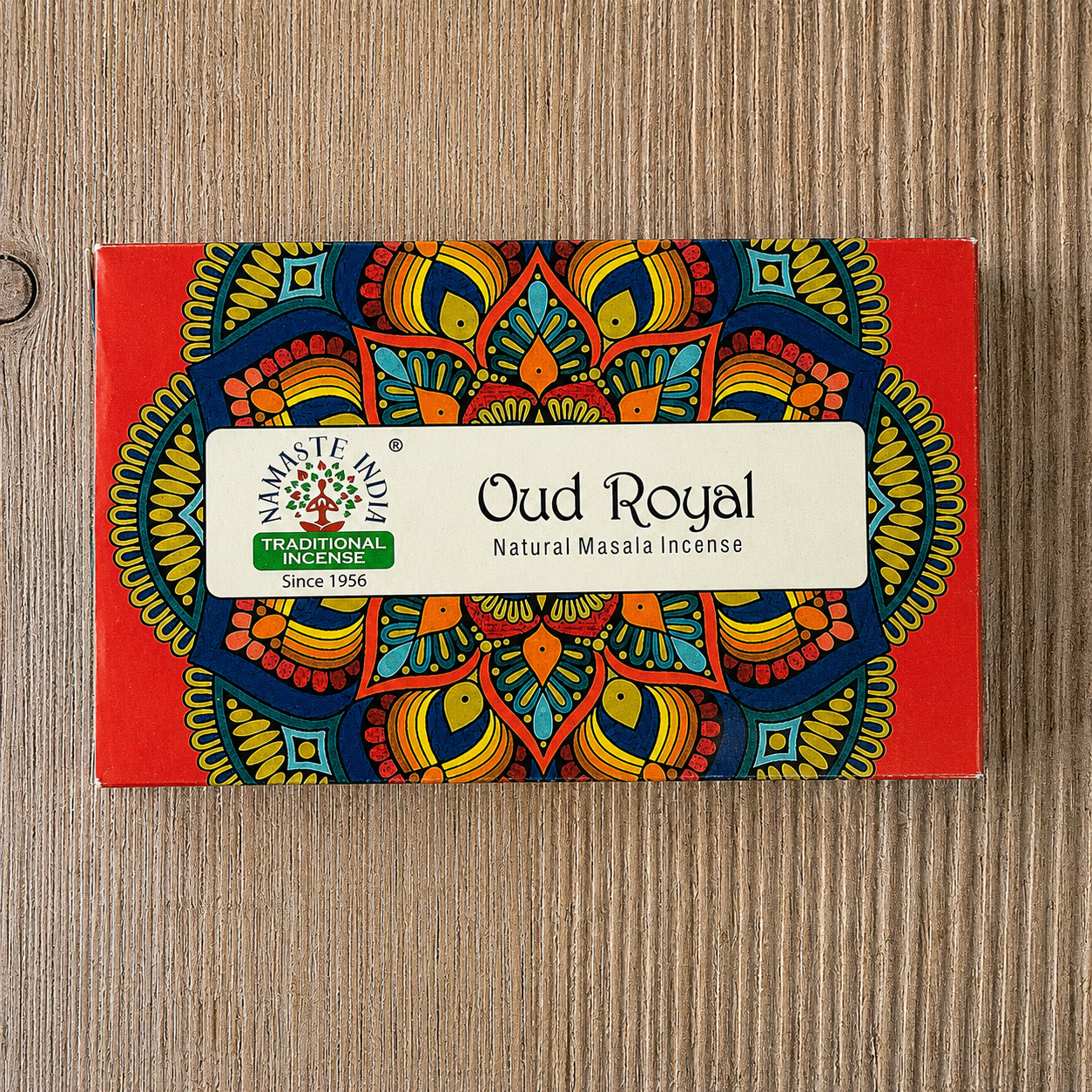 Namaste India Oud Royal Natural Masala Incense Sticks – Luxury Oudh Meditation Incense
