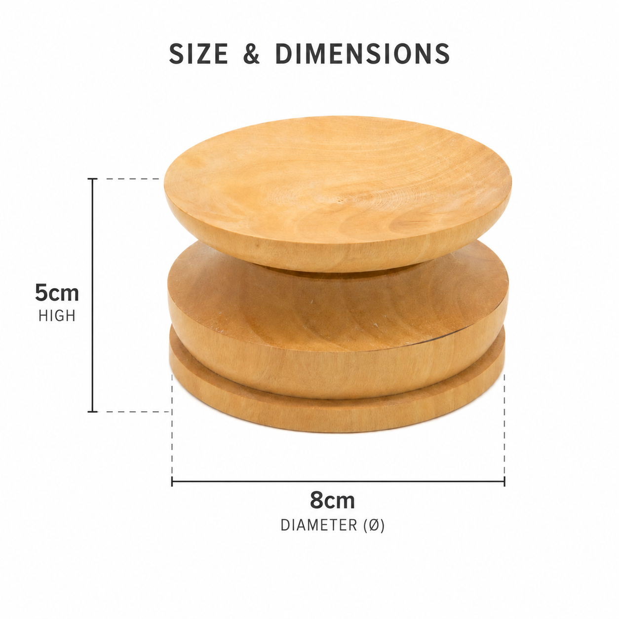 Singing Bowl Stand – Display Base for Meditation Bowls | Buddha-Buddha

Simple 8cm singing bowl stand for altar or display. Perfect for collectors or meditation spaces. Handmade in Nepal with a clean, minimalist design