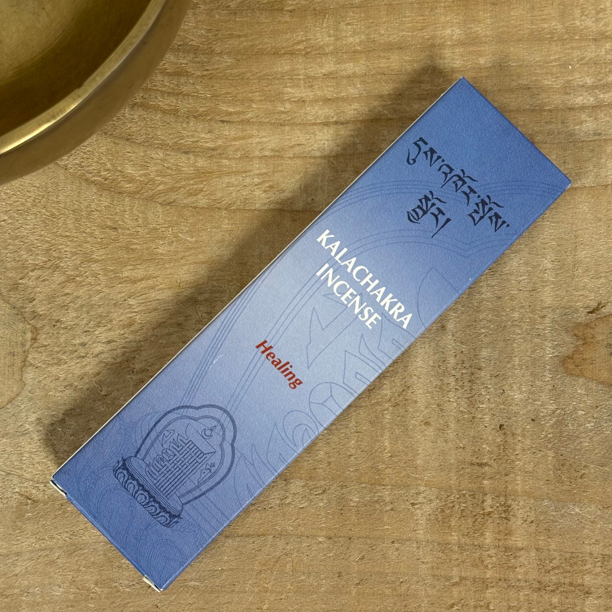 Gangchen Himalayan Kalachakra Healing Incense pack with hand-rolled sticks.