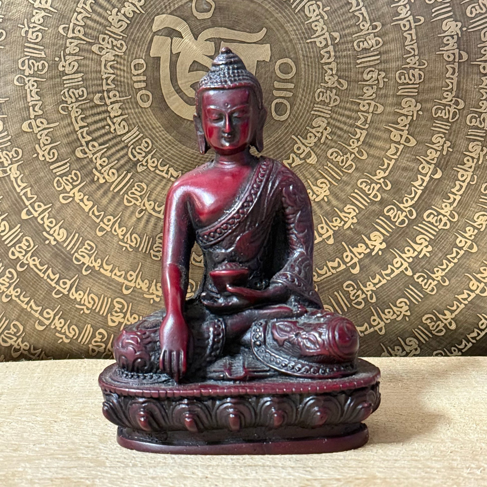 Honour the divine presence of&nbsp;Ratnasambhava, one of the Five Dhyani Buddhas revered in Mahayana and Vajrayana Buddhism. Known as Rinchen Jungne in Tibetan, Ratnasambhava represents the wisdom of equality, transforming pride into compassion and unity. His name translates to “Born from Jewels,” symbolizing spiritual wealth and abundance. A powerful figure in Buddhist teachings, Ratnasambhava helps to overcome greed and ego, inspiring a balanced and enlightened perspective. This sacred representation is i