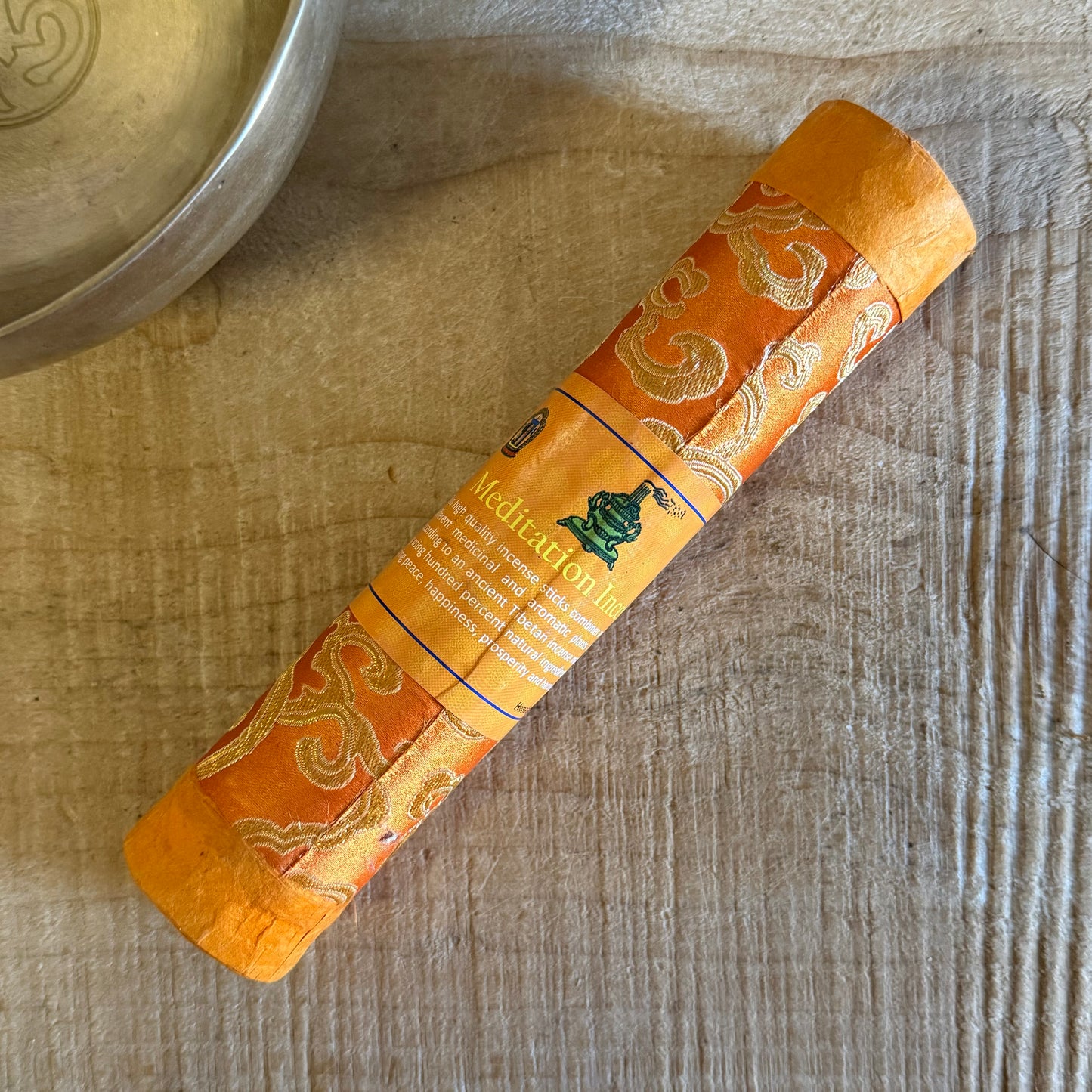 Natural Buddhist herbal incense sticks for meditation and mindfulness