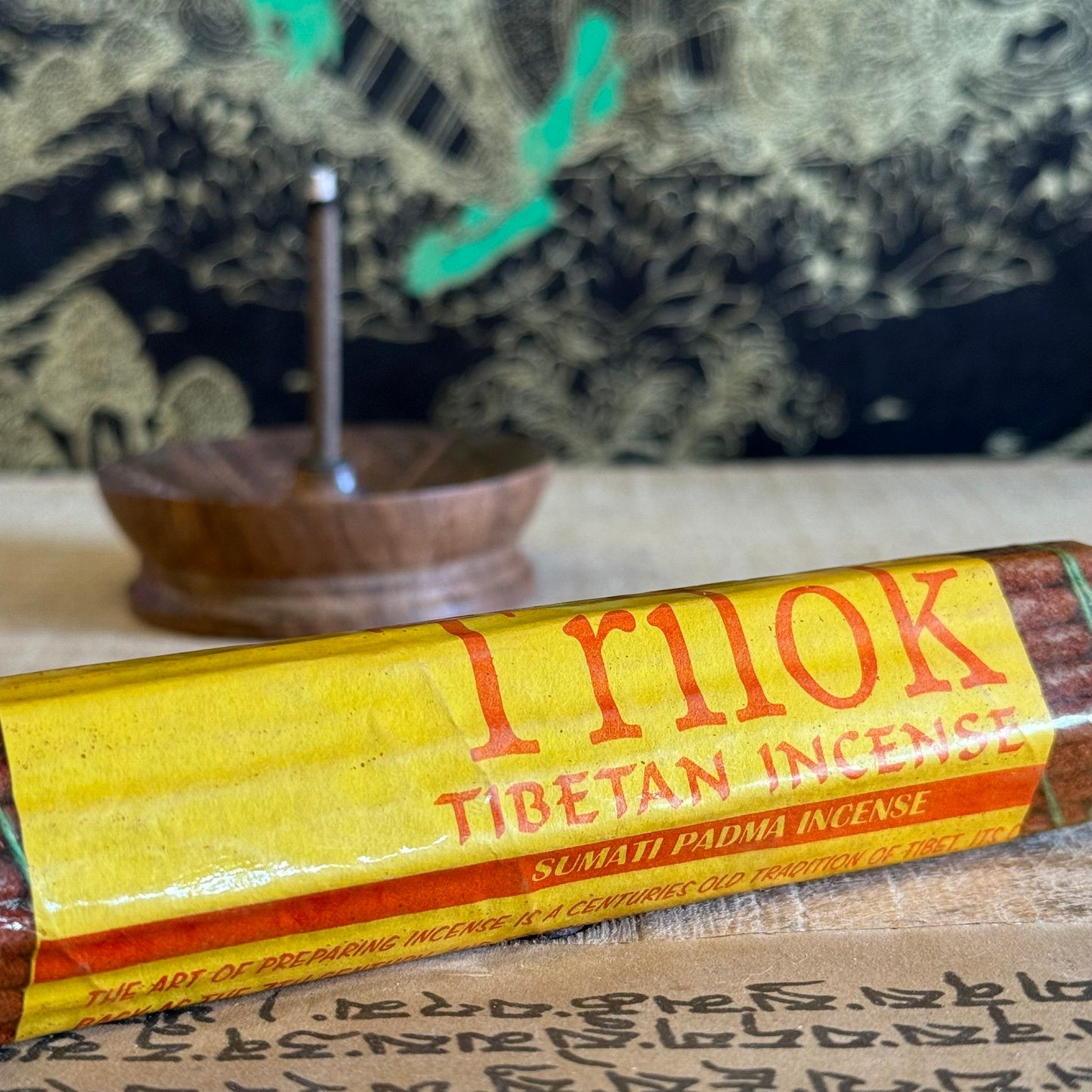 Handmade in Nepal, this Tibetan incense blends 25 natural botanicals to purify, calm, and elevate your daily ritual. A sacred tool for mindfulness.